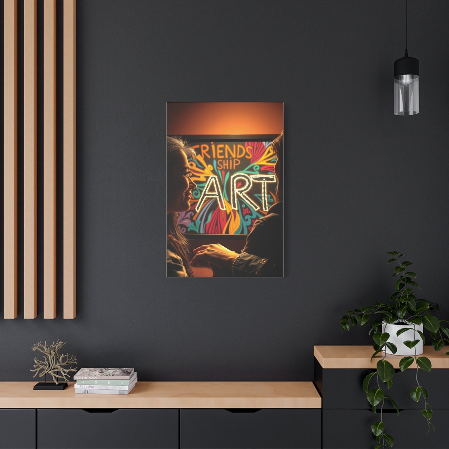 Elite Friendship Art Vision Wall Art & Canvas Print
