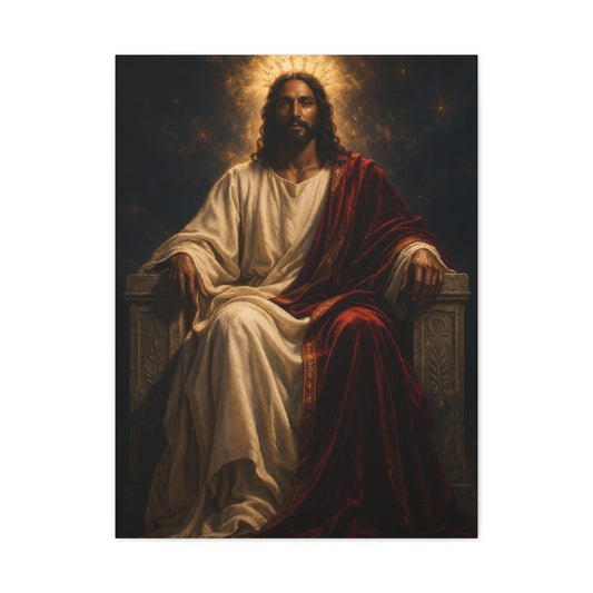 Christ the King Radiant Throne Wall Art & Canvas Print