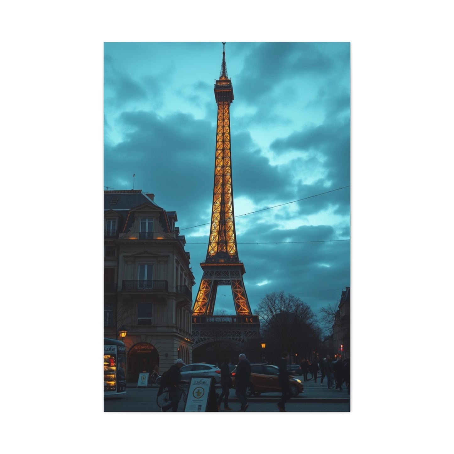 Opulent Parisian Brushstrokes