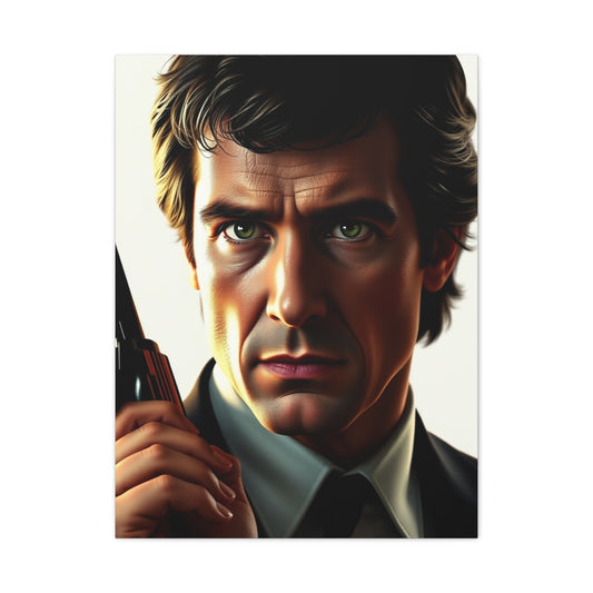 Pulp Fiction Character Art Luxury Canvas Wall Art & Canvas Print