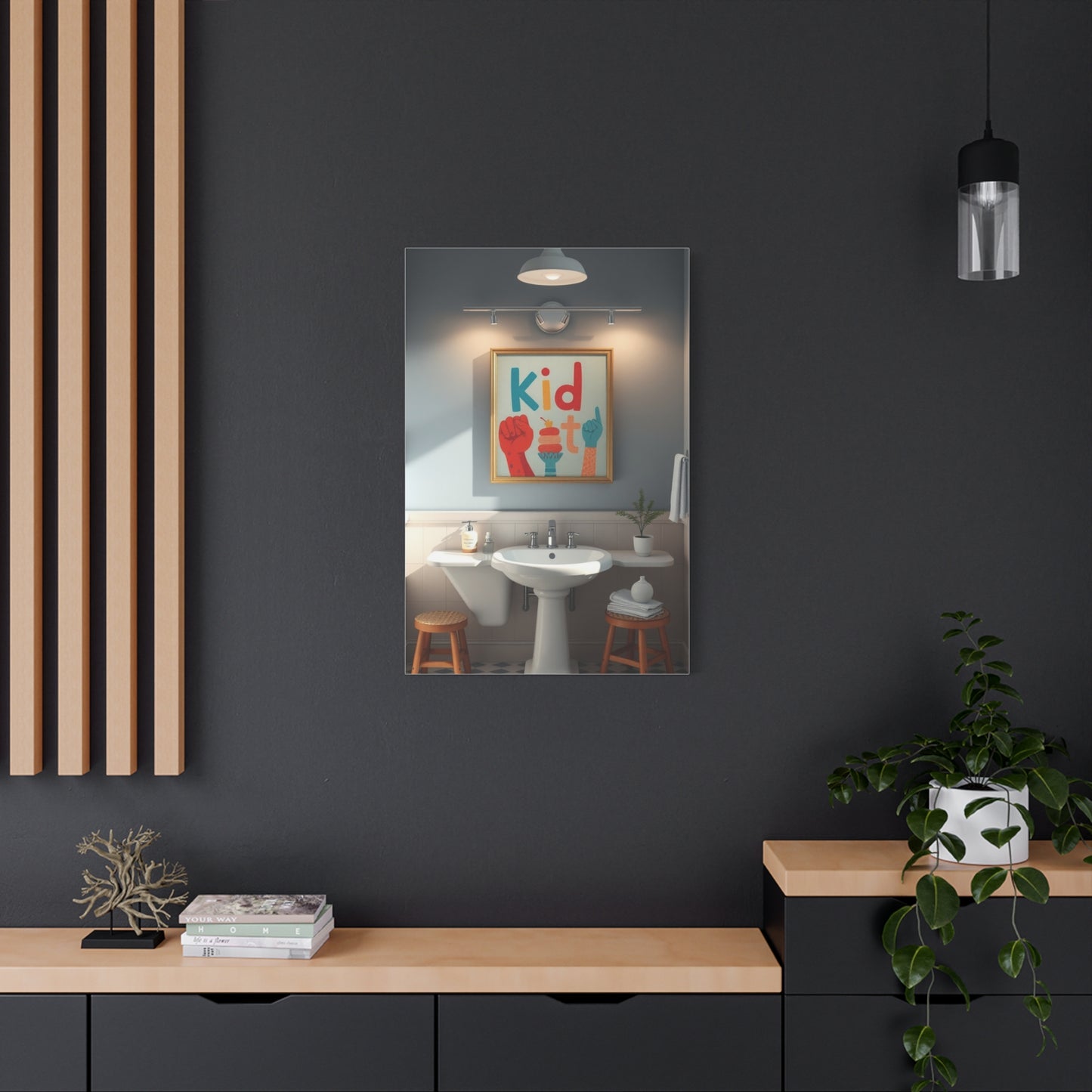 Vision Kid’s Bathroom Art Art Wall Art & Canvas Print