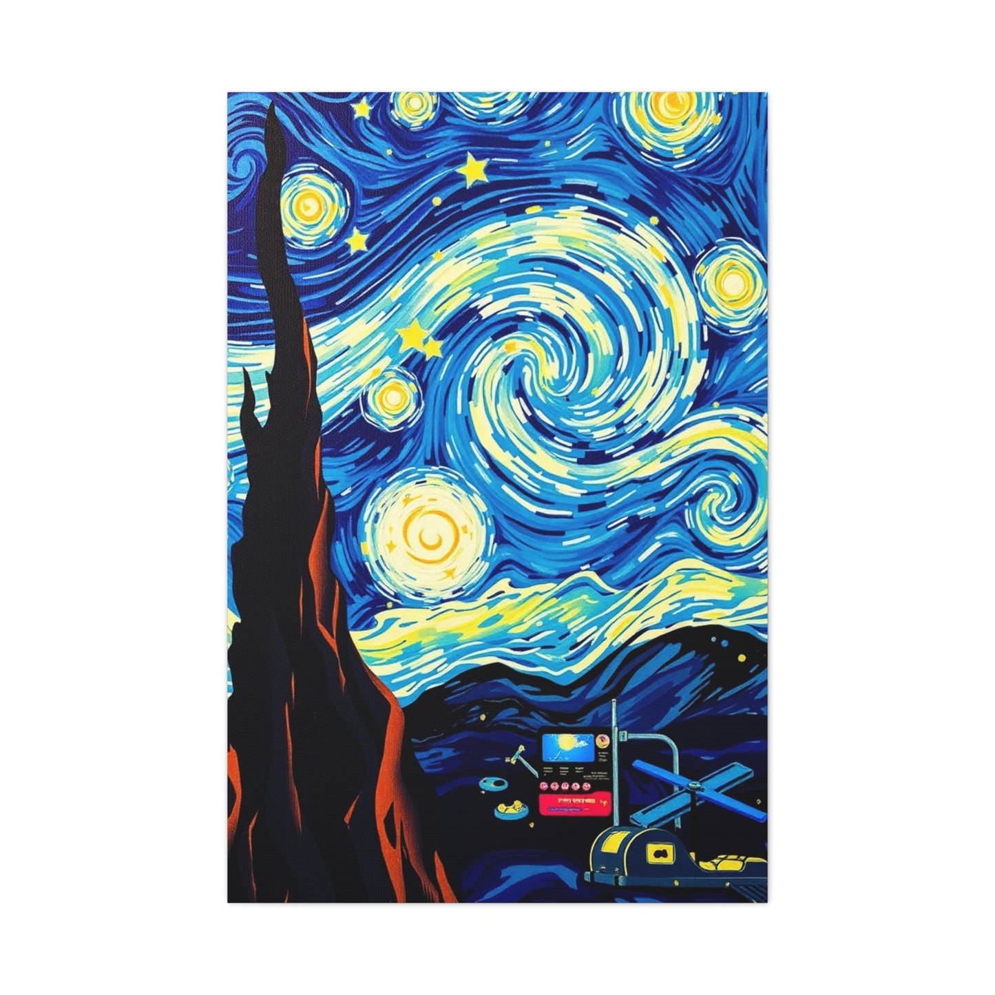 The Starry Night Canvas Art Luxury Canvas Wall Art & Canvas Print