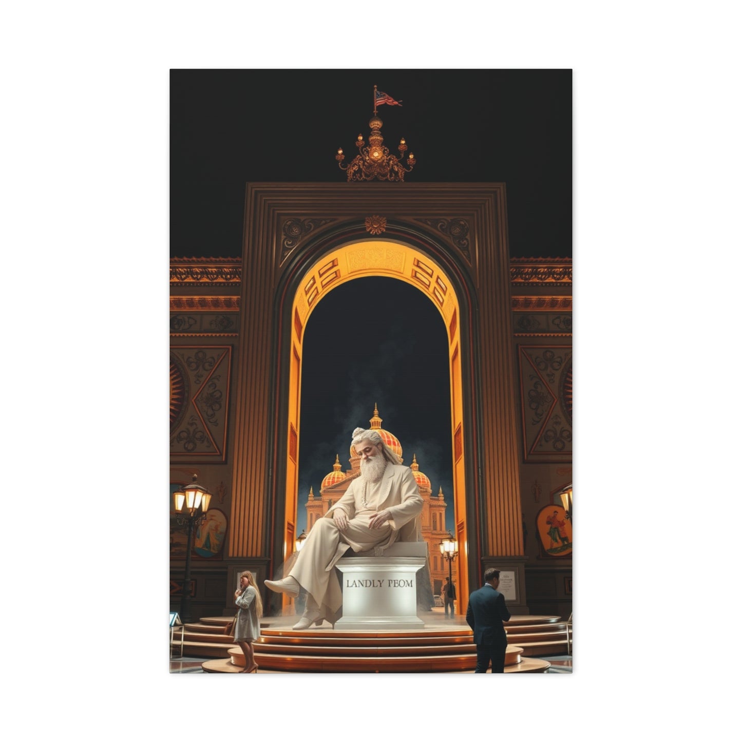 Masterpiece Landmark Art Vision Wall Art & Canvas Print