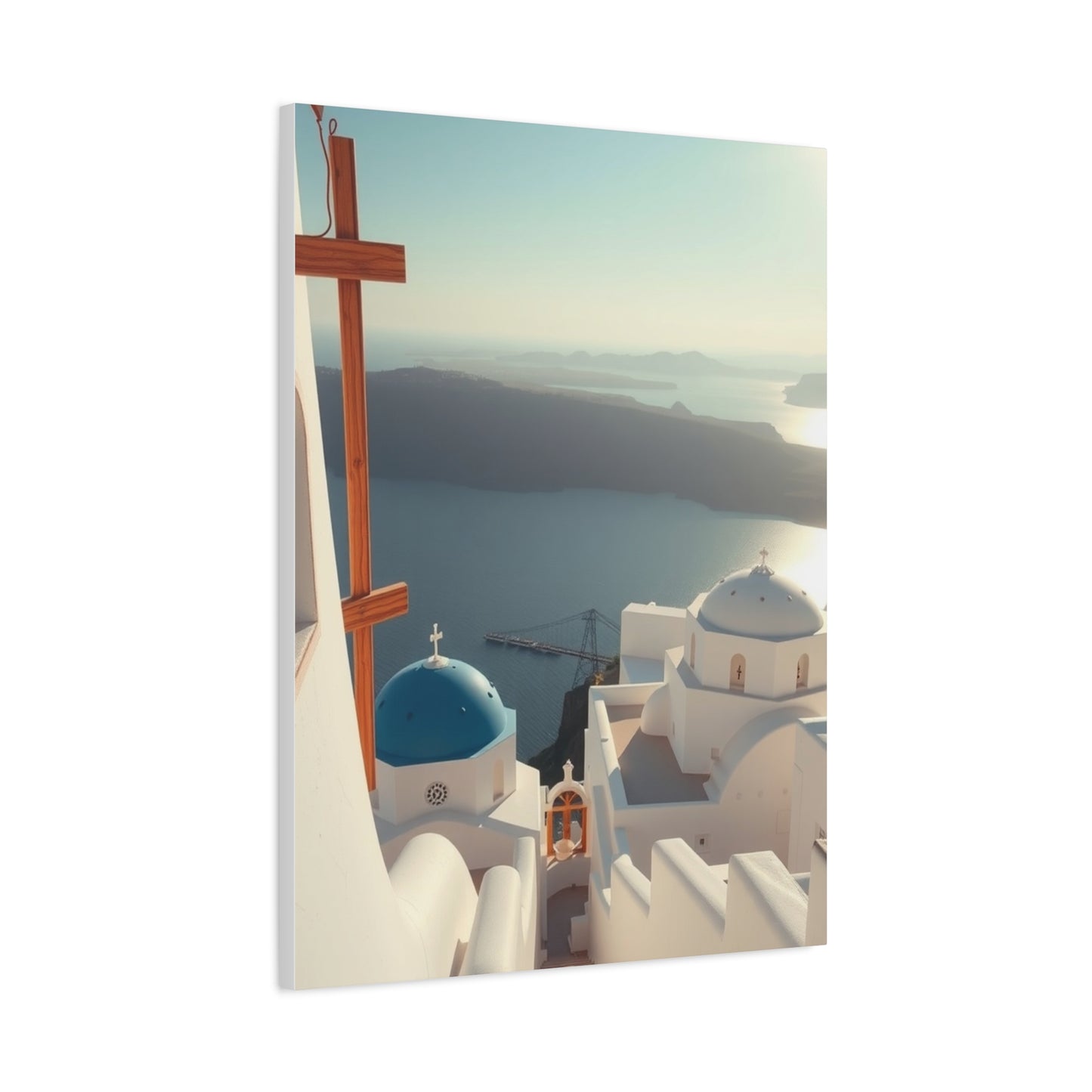 Masterpiece Santorini Art Vision Wall Art & Canvas Print