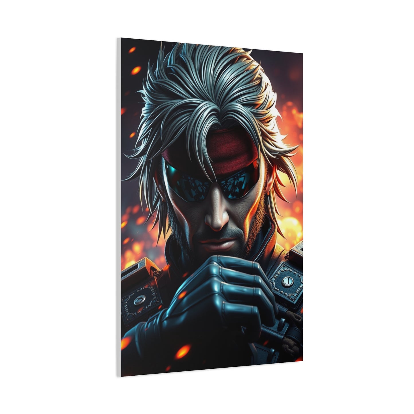 Masterpiece Metal Gear Solid Art Vision Wall Art & Canvas Print