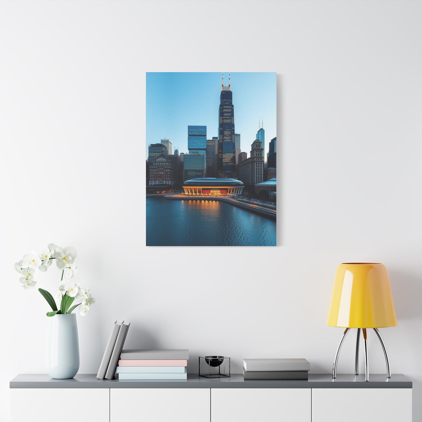Supreme Chicago Skylines Art Collection Wall Art & Canvas Print