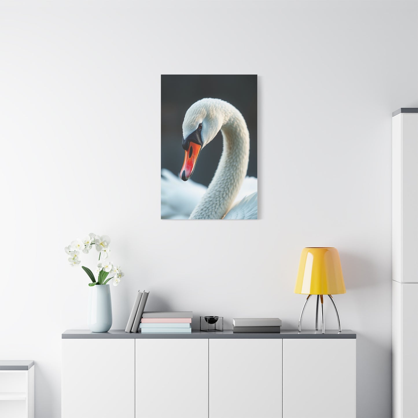 Swan Art Supreme Gallery Wall Art & Canvas Print
