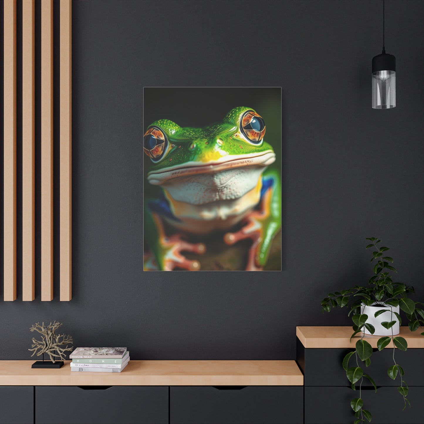 Frog Art Luxury Canvas Wall Art & Canvas Print