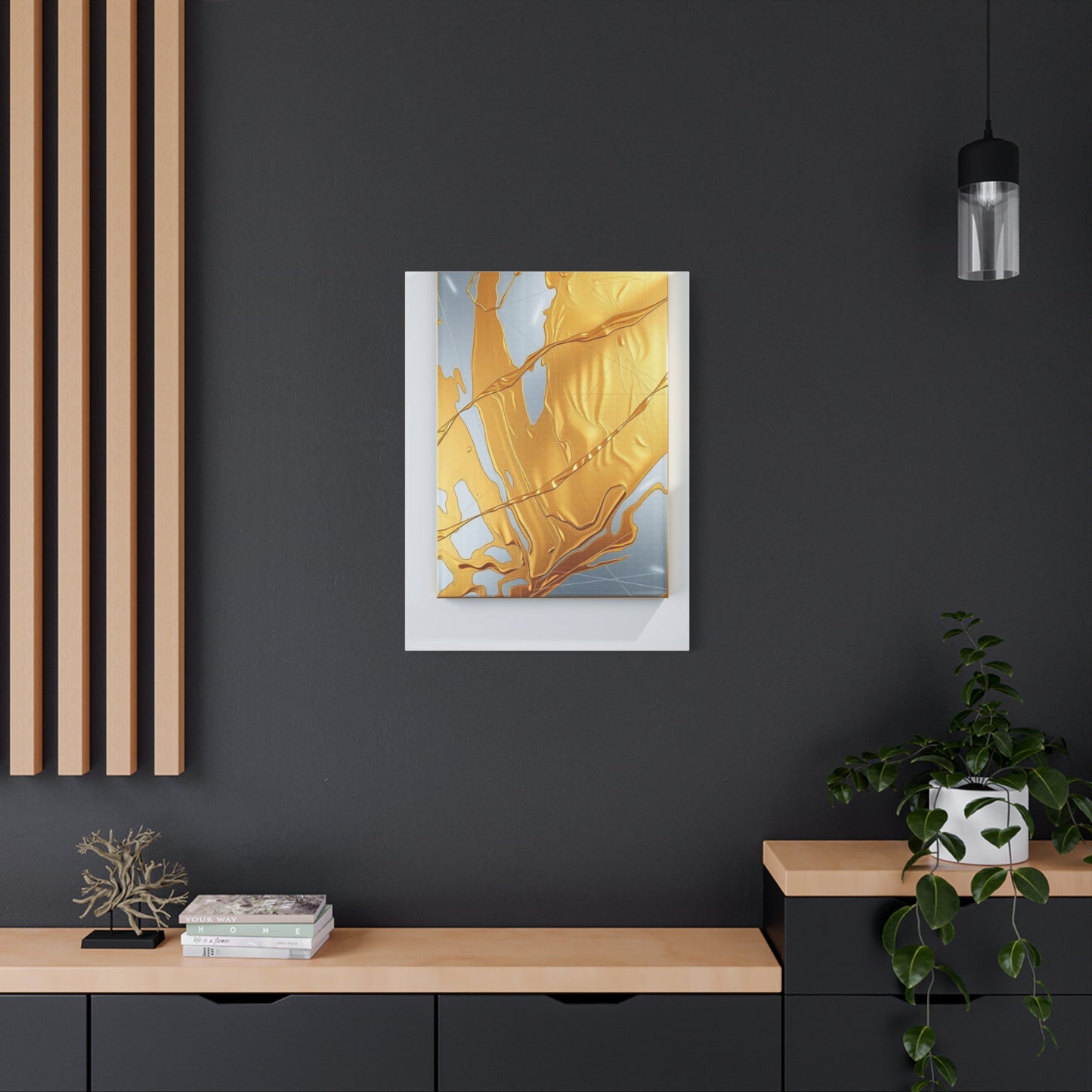 Gold & Silver Canvas Art Supreme Gallery Wall Art & Canvas Print