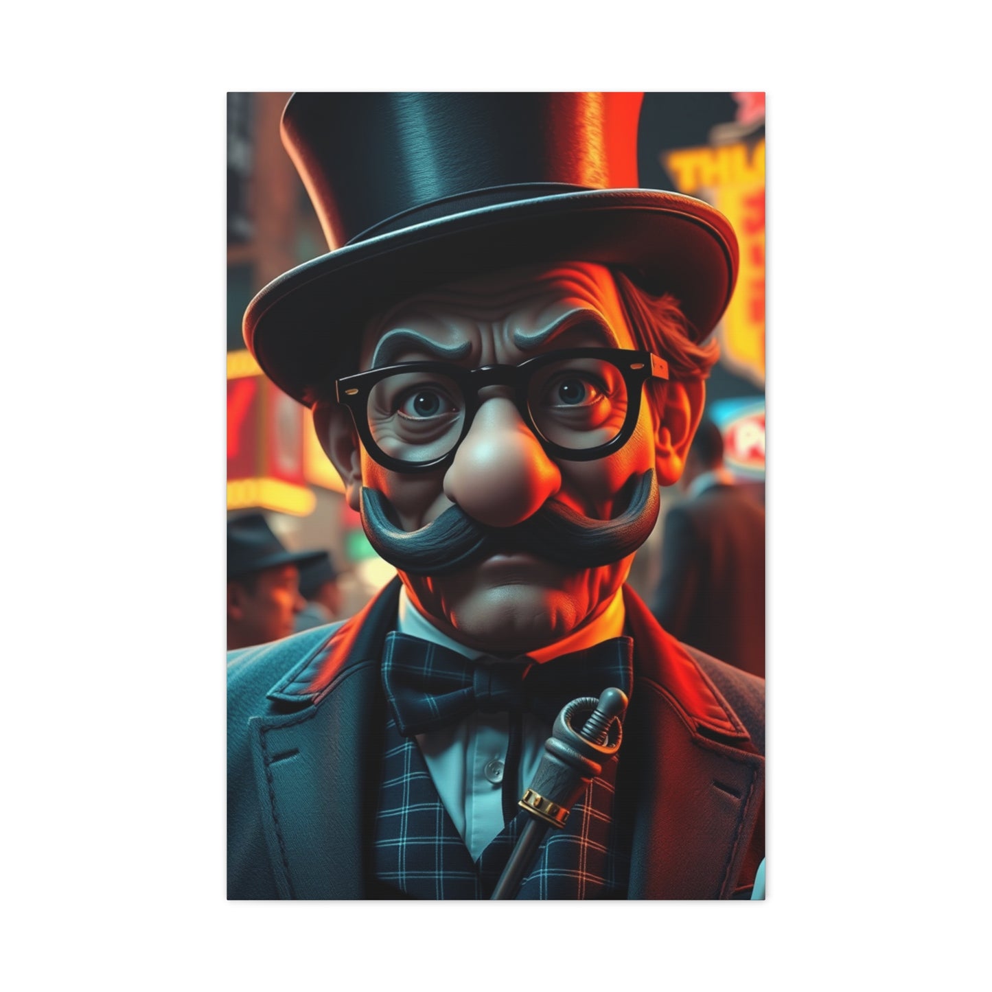 Supreme Rich Uncle Pennybags Art Collection Wall Art & Canvas Print