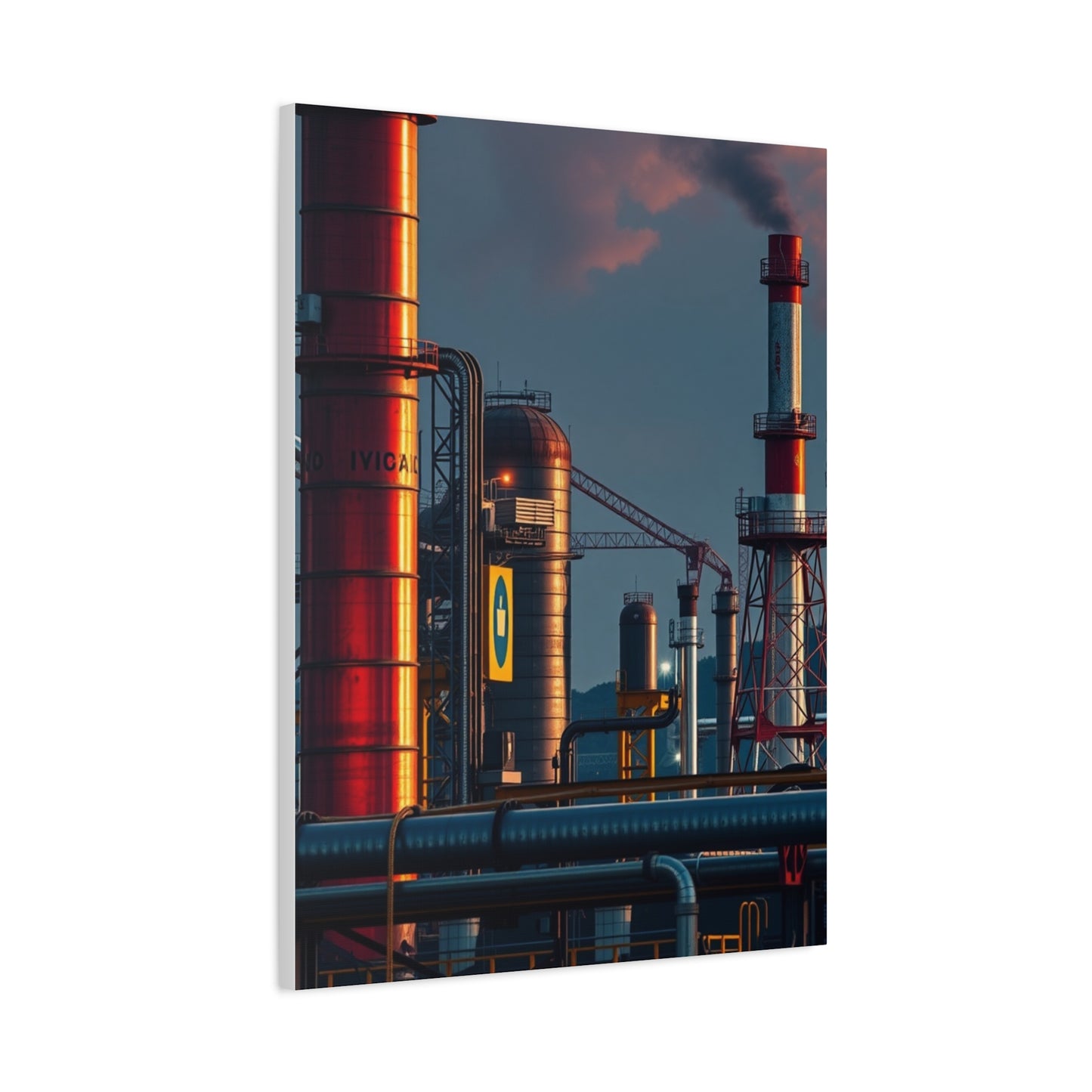 Industrial Art Refined Canvas Wall Art & Canvas Print