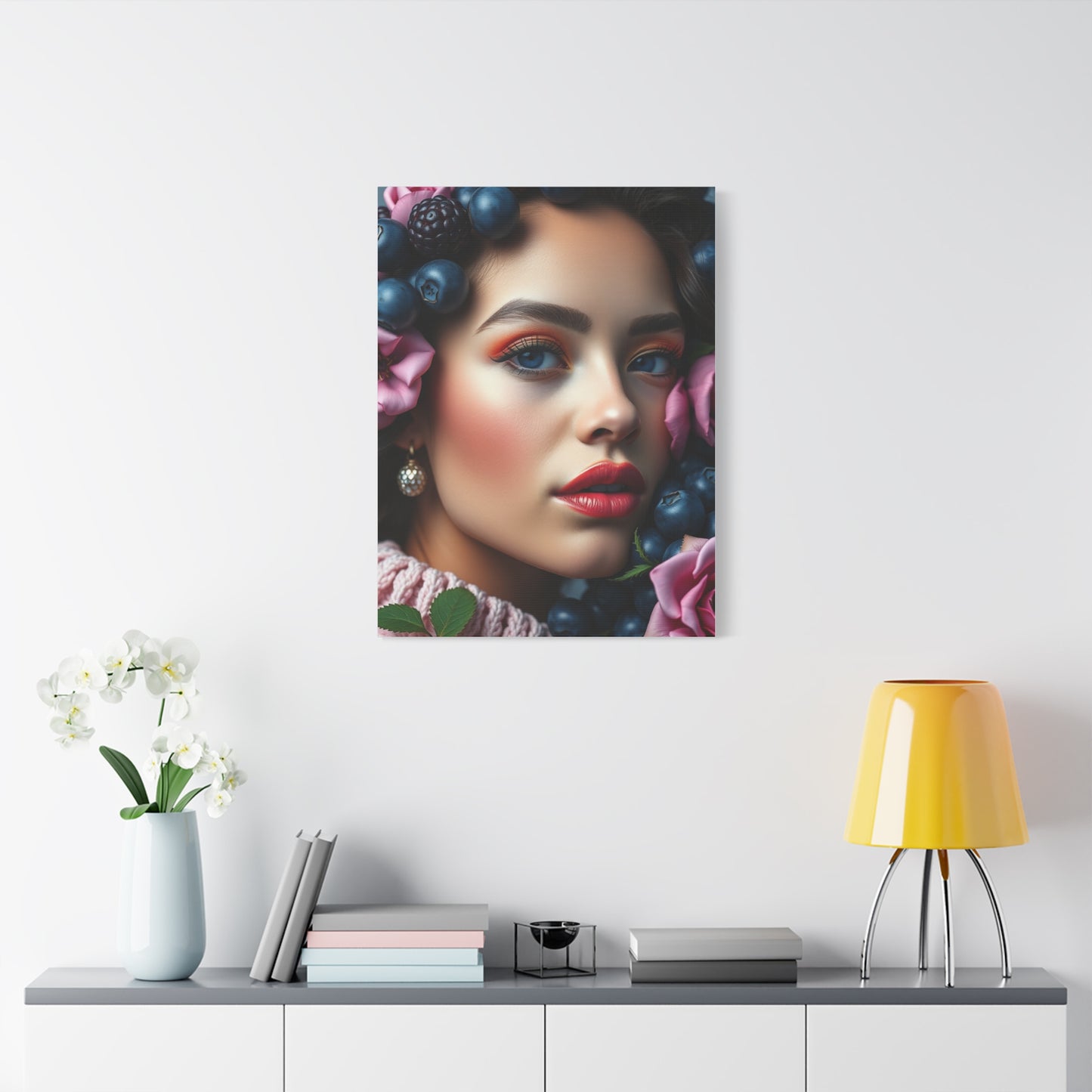 Serenade in Blush & Indigo