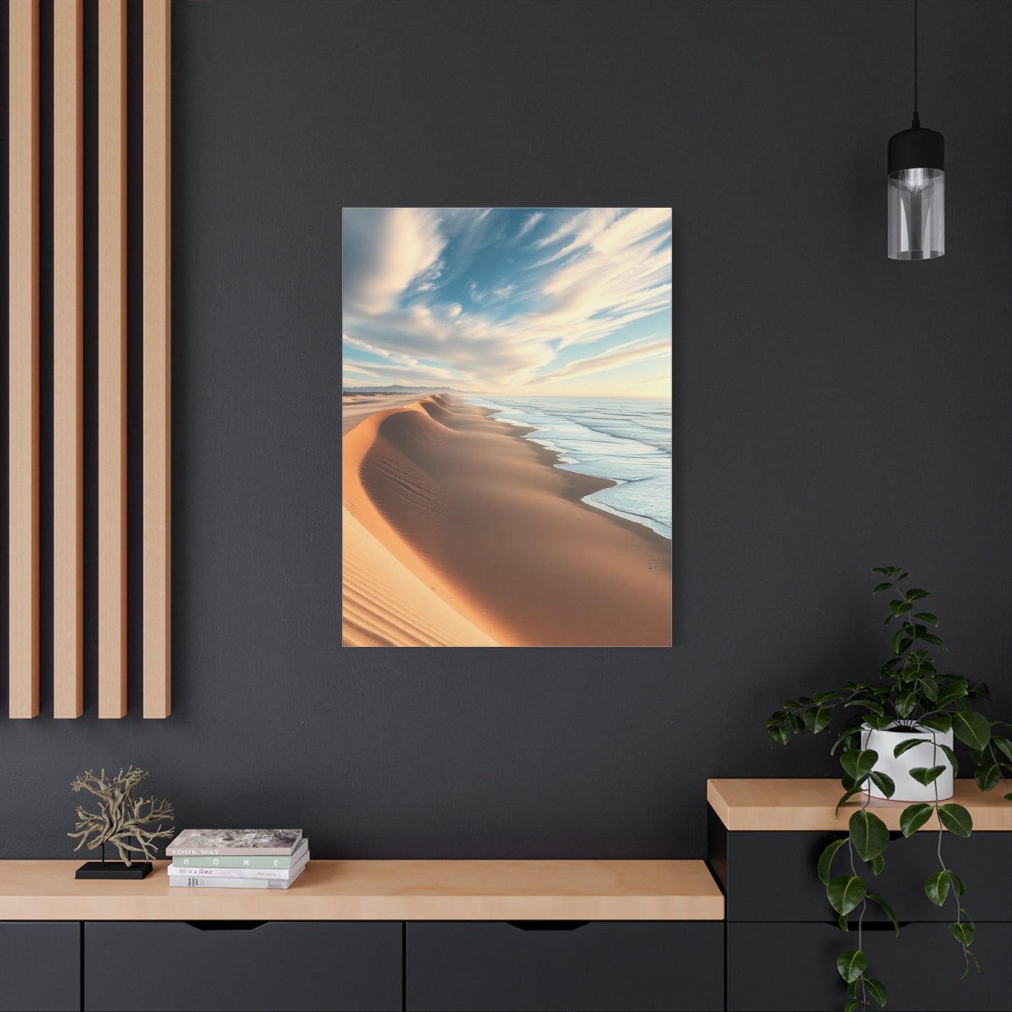 Elite Coastal Sand Dunes Art Vision Wall Art & Canvas Print