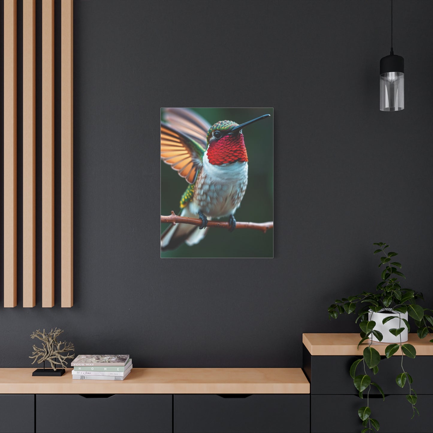 Masterpiece Humming Bird Art Vision Wall Art & Canvas Print