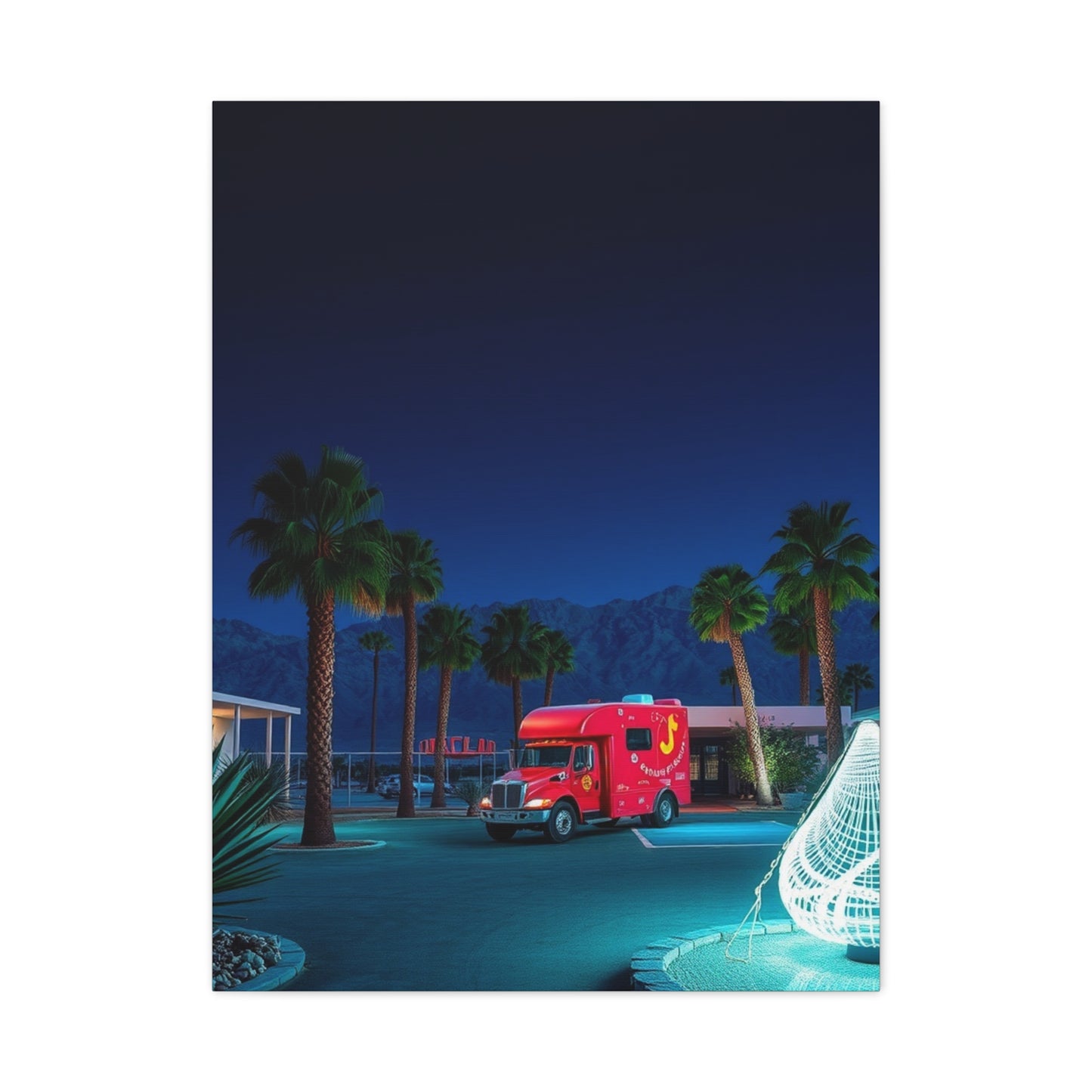 Palm Springs Art Luxury Canvas Wall Art & Canvas Print