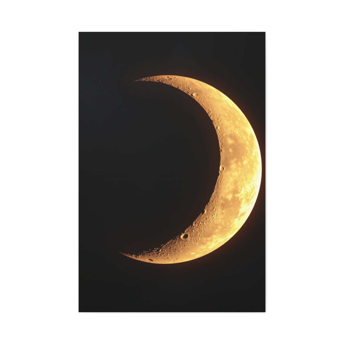 Crescent Moon Art Refined Canvas Wall Art & Canvas Print