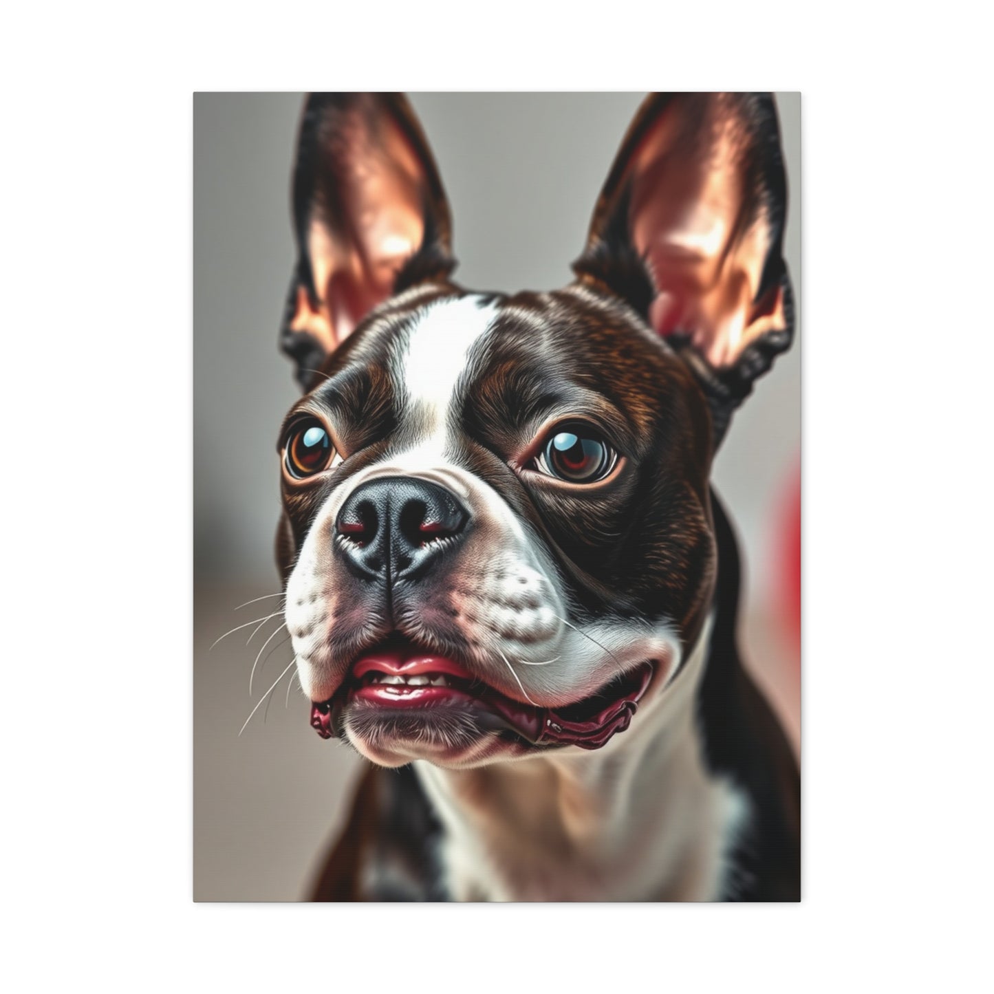 Vision Boston Terrier Art Art Wall Art & Canvas Print