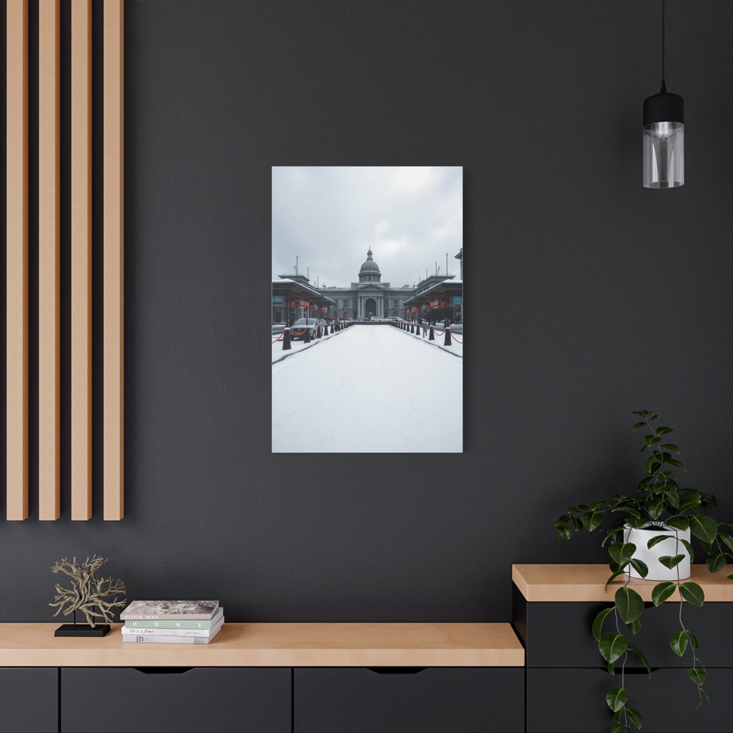 Gray & White Art Refined Canvas Wall Art & Canvas Print