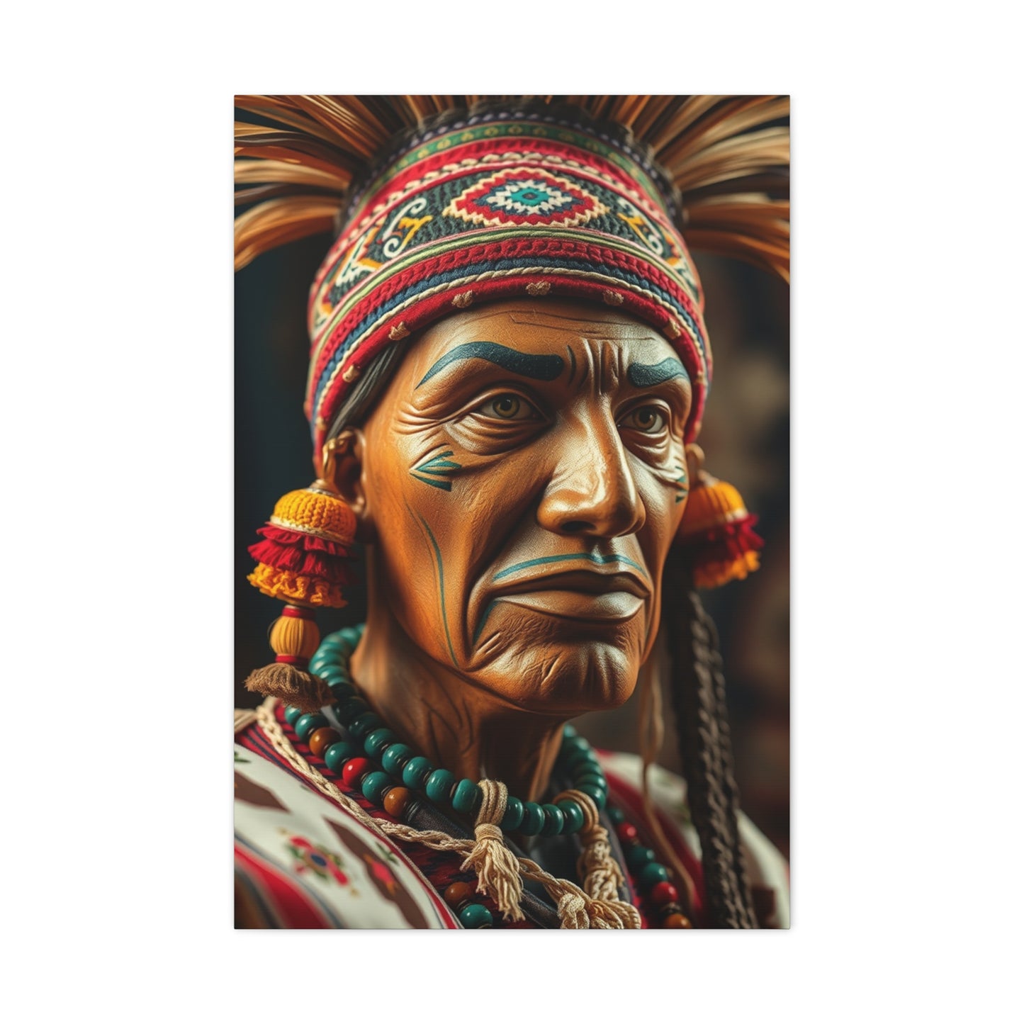 Folk Art Refined Canvas Wall Art & Canvas Print