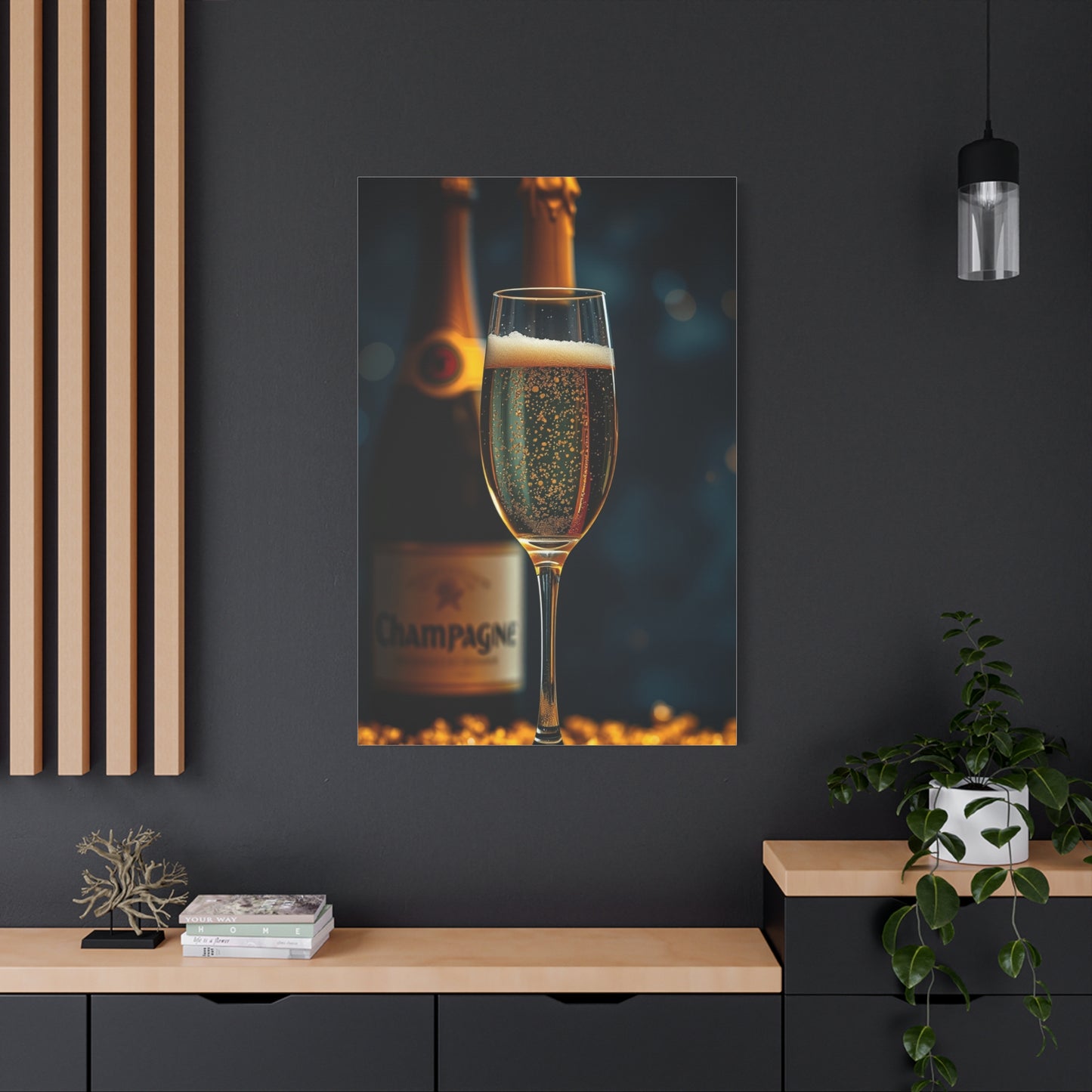 Supreme Champagne Art Collection Wall Art & Canvas Print