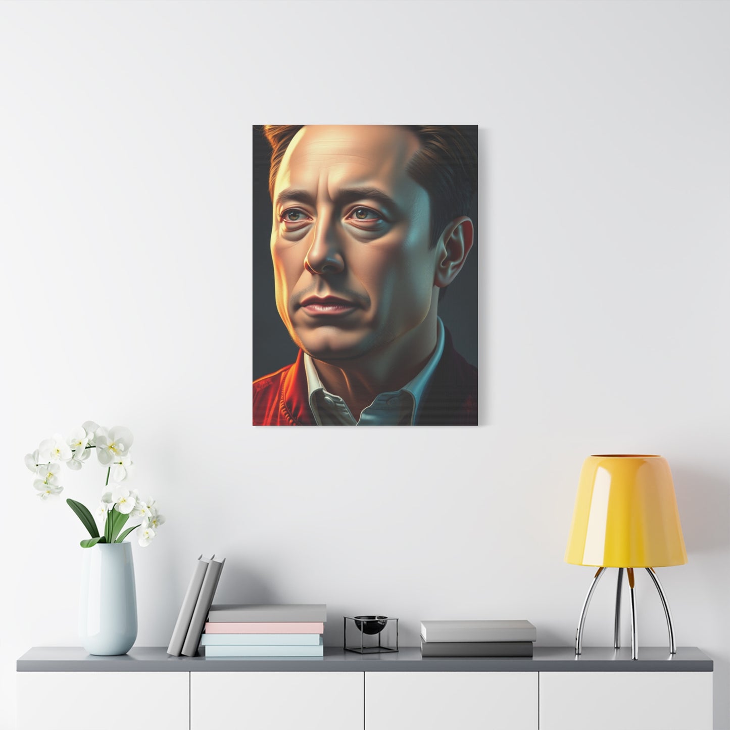 Supreme Elon Musk Art Collection Wall Art & Canvas Print