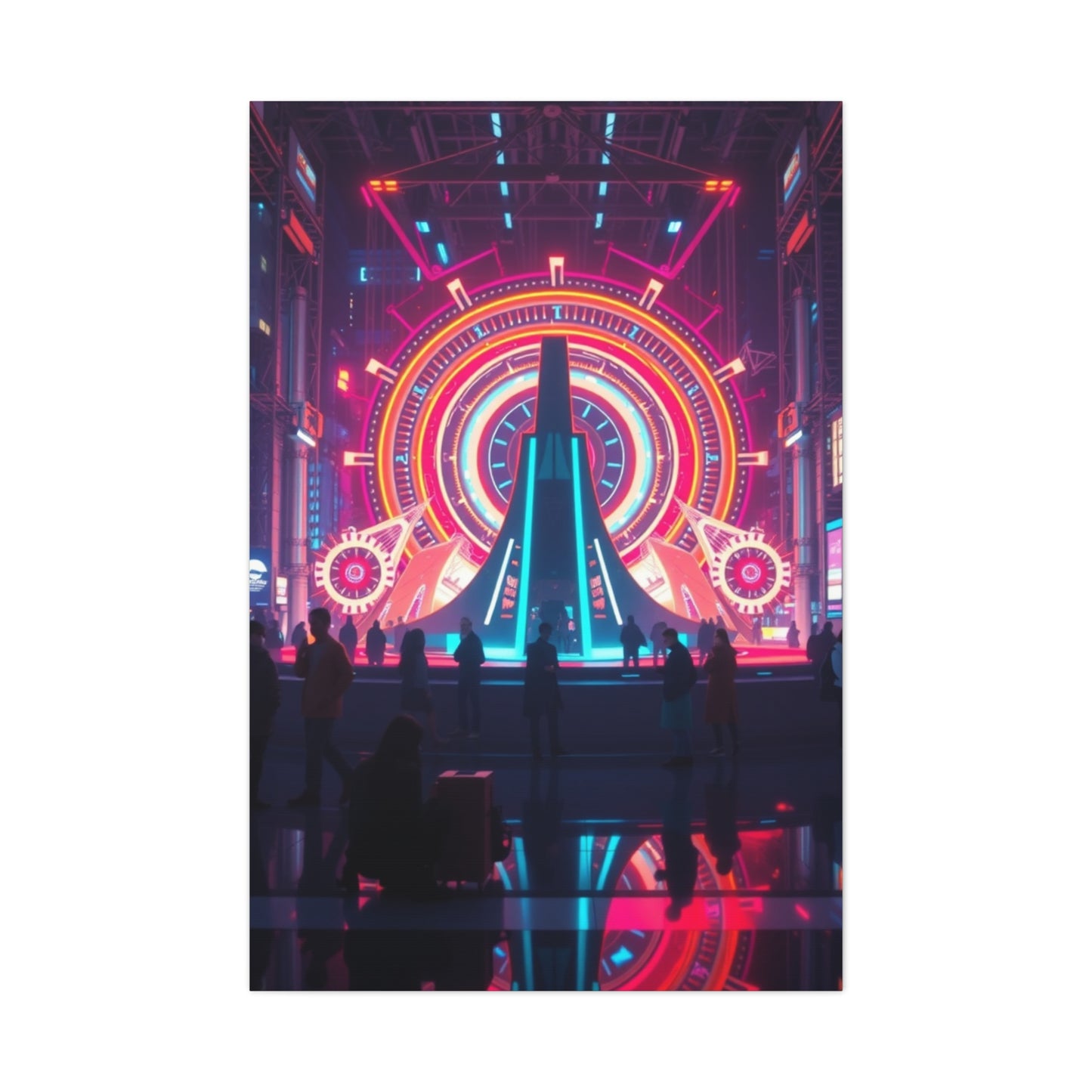 Futuristic Art Supreme Gallery Wall Art & Canvas Print