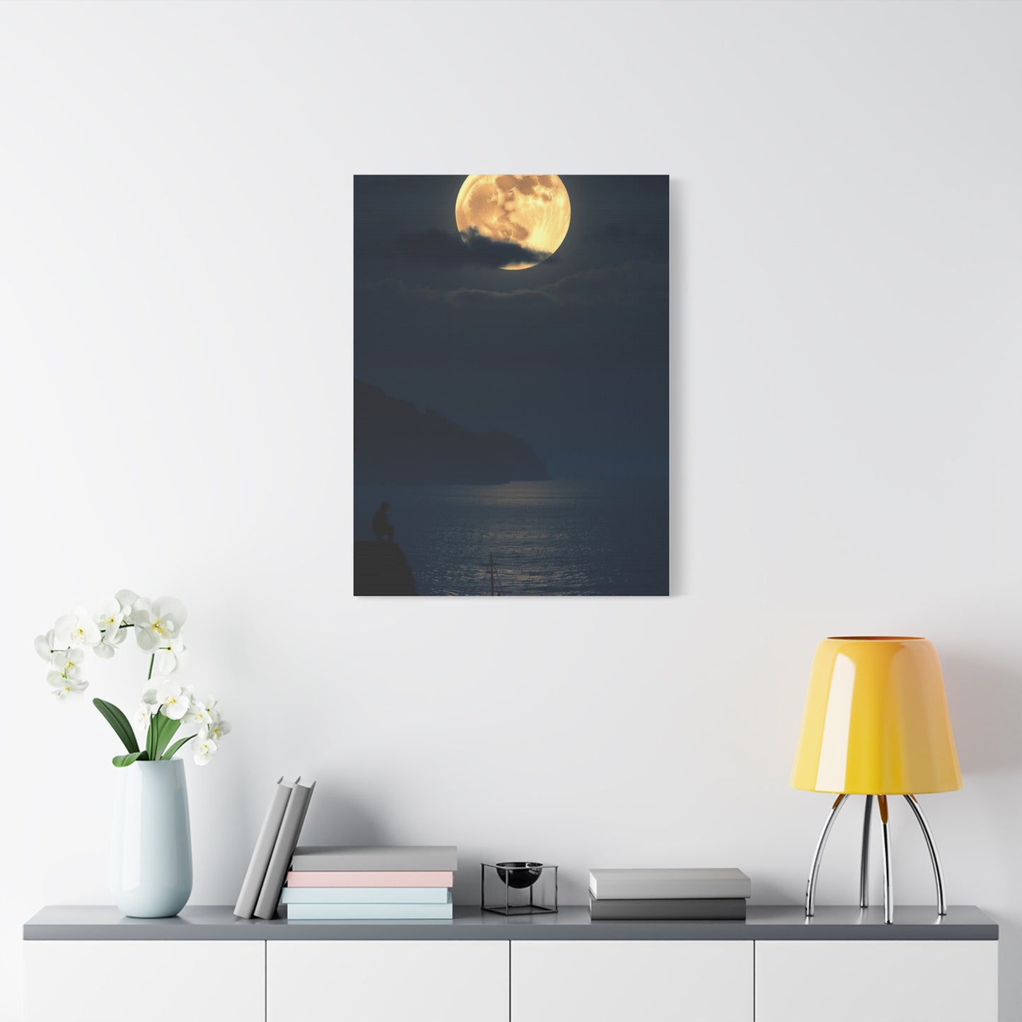 Full Moon Art Luxury Canvas Wall Art & Canvas Print