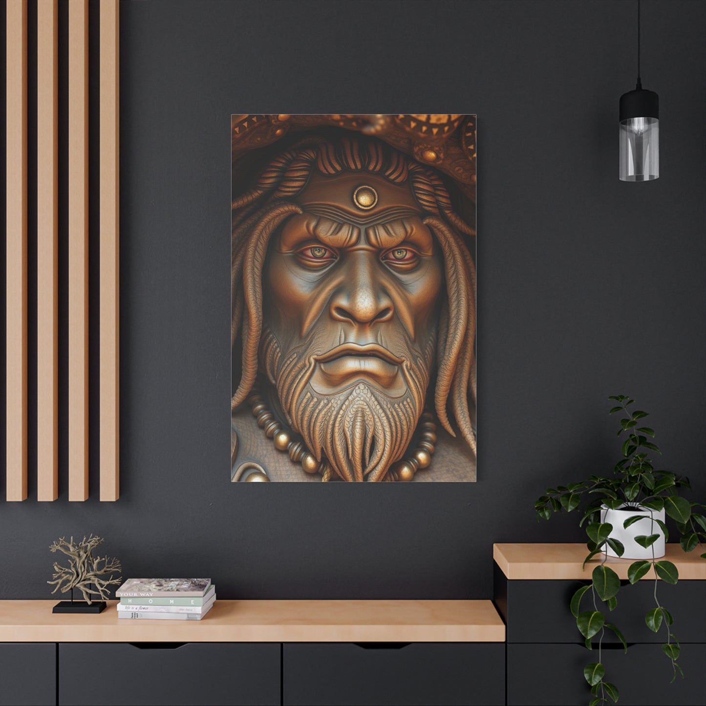 Elite Cave Man Art Vision Wall Art & Canvas Print