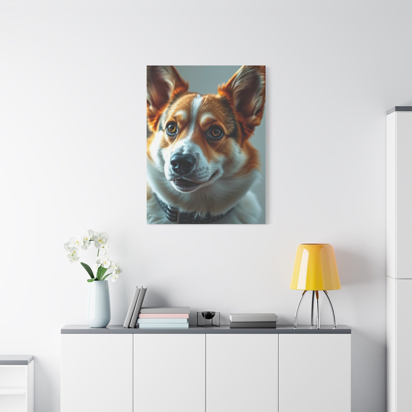 Corgi Dog Art Luxury Canvas Wall Art & Canvas Print