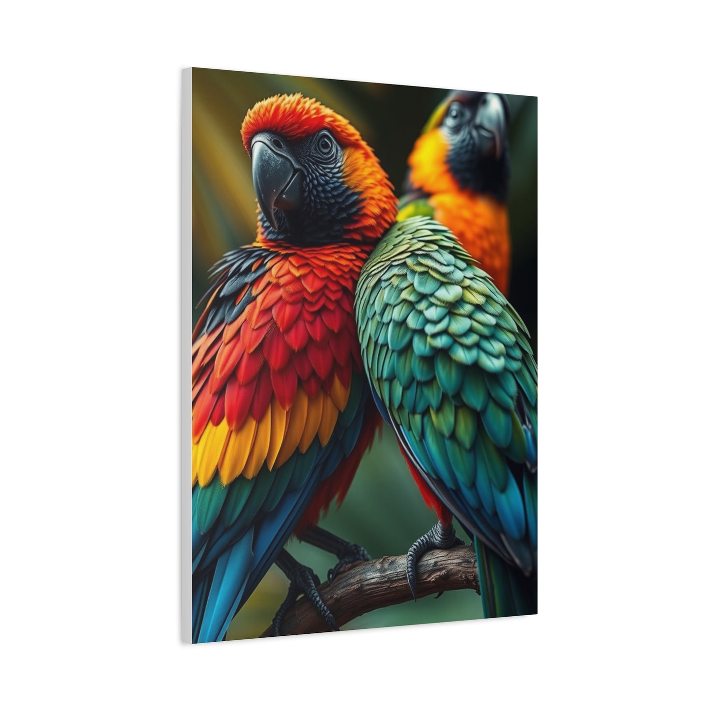 Tropical Birds Art Supreme Gallery Wall Art & Canvas Print