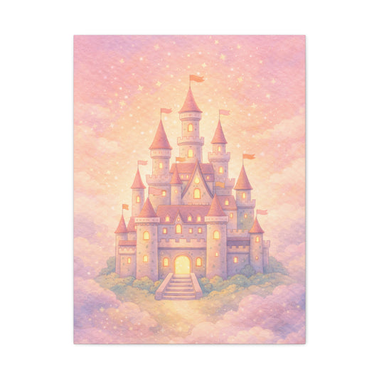 Fairytale Castle Dreamscape Wall Art & Canvas Print