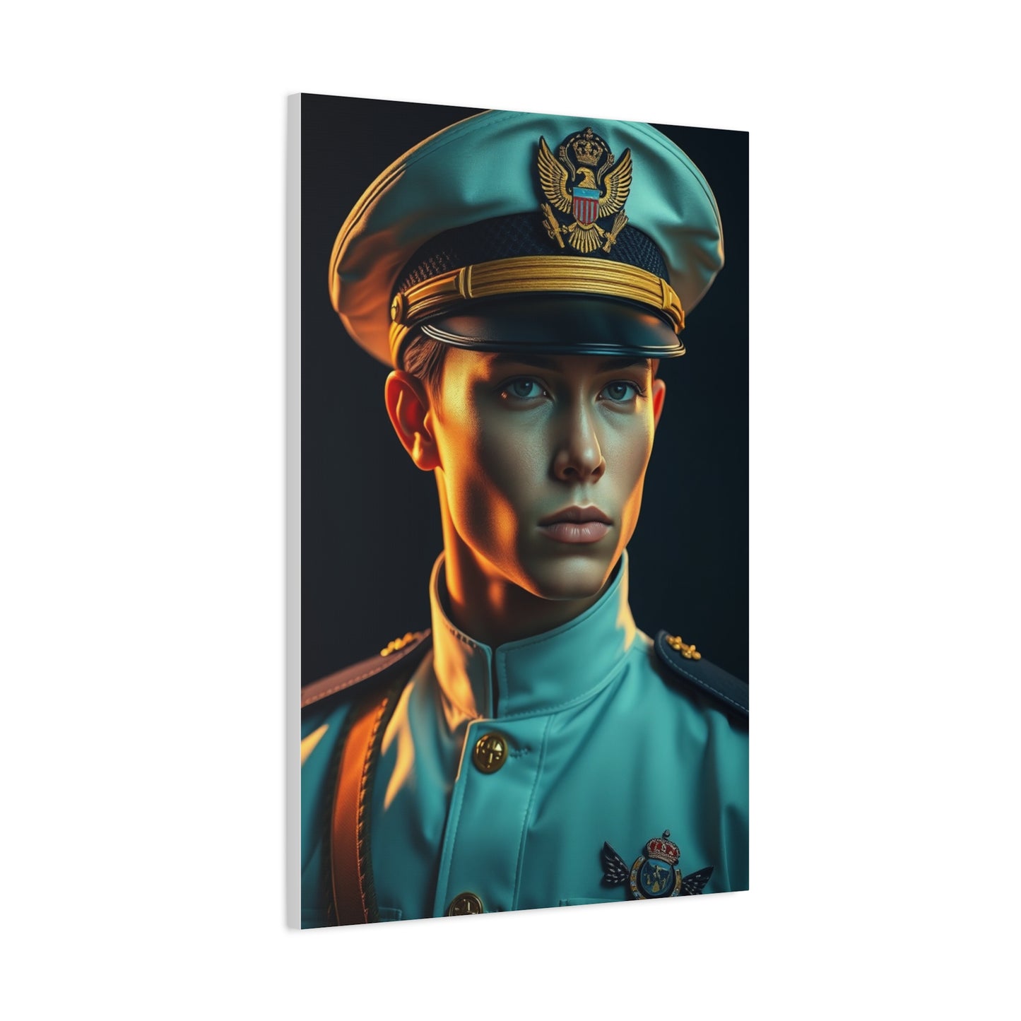 Masterpiece Navy (Military) Art Vision Wall Art & Canvas Print