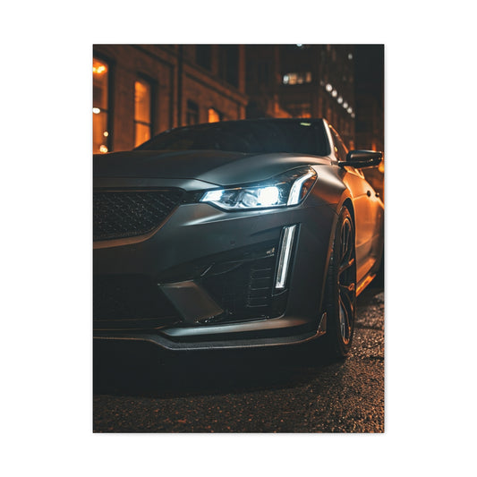 Cadillac CT5-V Blackwing Urban Aggressiveness Wall Art & Canvas Prints