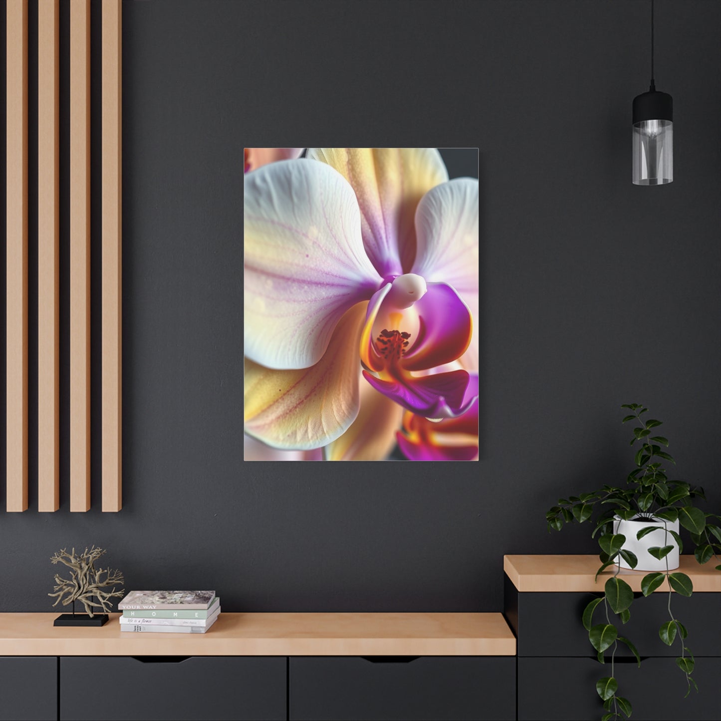 Orchid Flower Art Supreme Gallery Wall Art & Canvas Print
