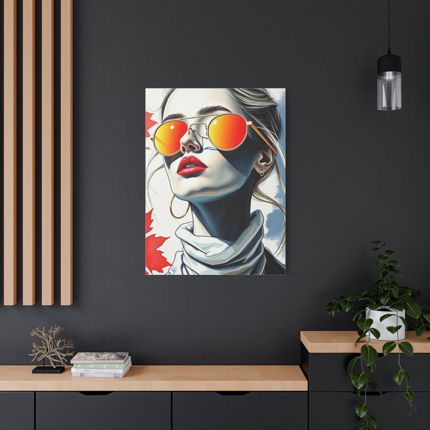 Elite Fashion Illustration & Drawings Art Vision Wall Art & Canvas Print