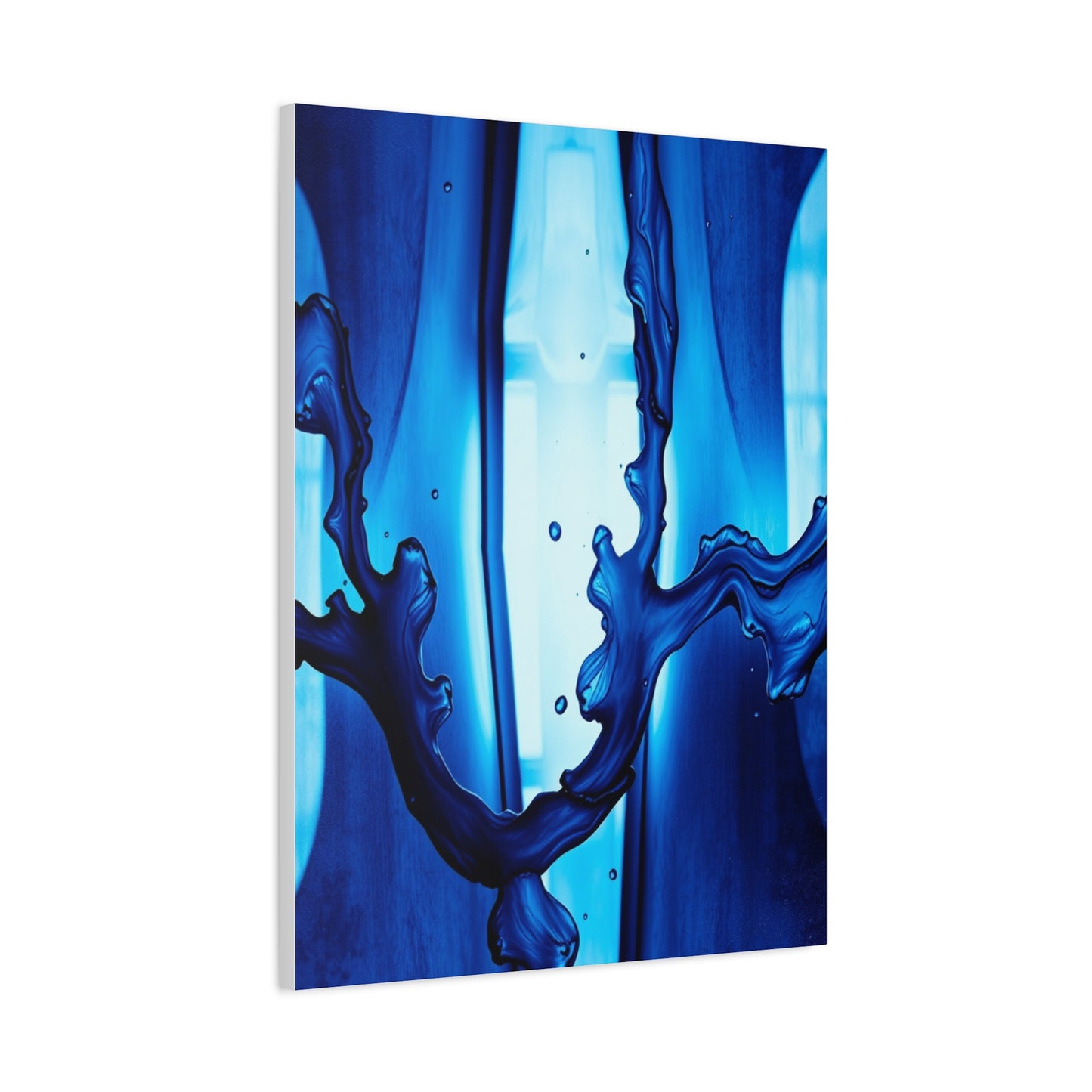 Elite Blue Abstract Art Vision Wall Art & Canvas Print