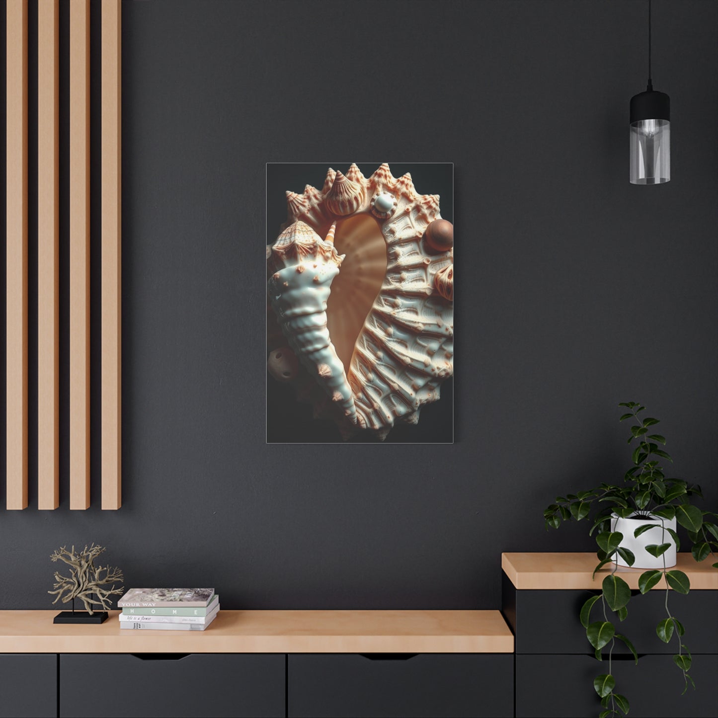Masterpiece Shells Art Vision Wall Art & Canvas Print