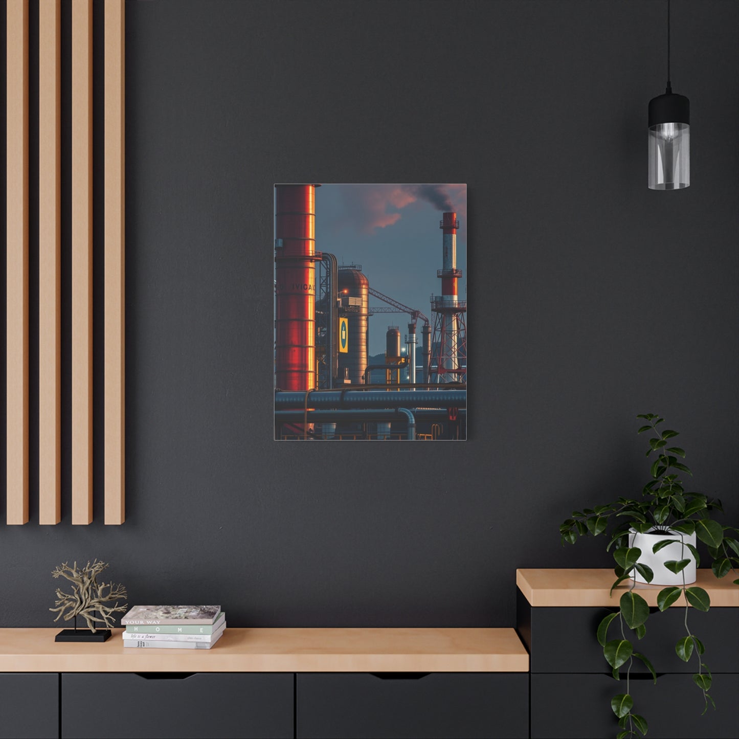 Industrial Art Refined Canvas Wall Art & Canvas Print