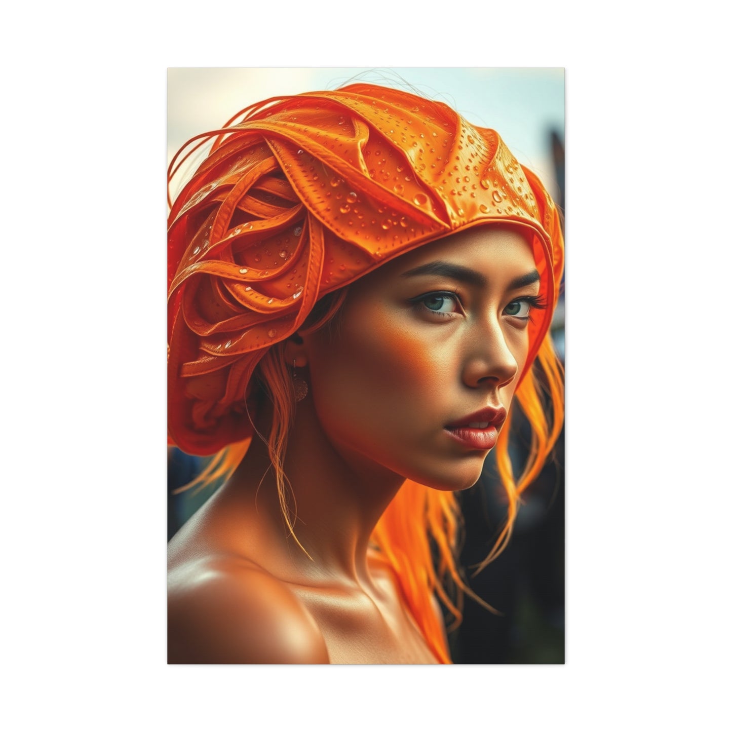 Pop of Orange Art Refined Canvas Wall Art & Canvas Print