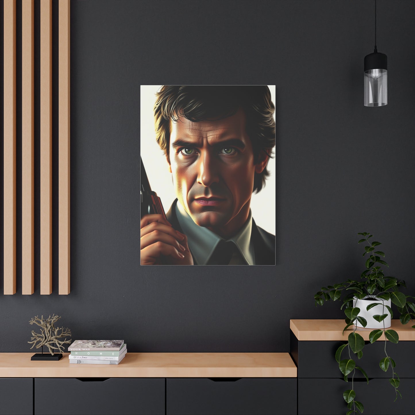 Pulp Fiction Character Art Luxury Canvas Wall Art & Canvas Print