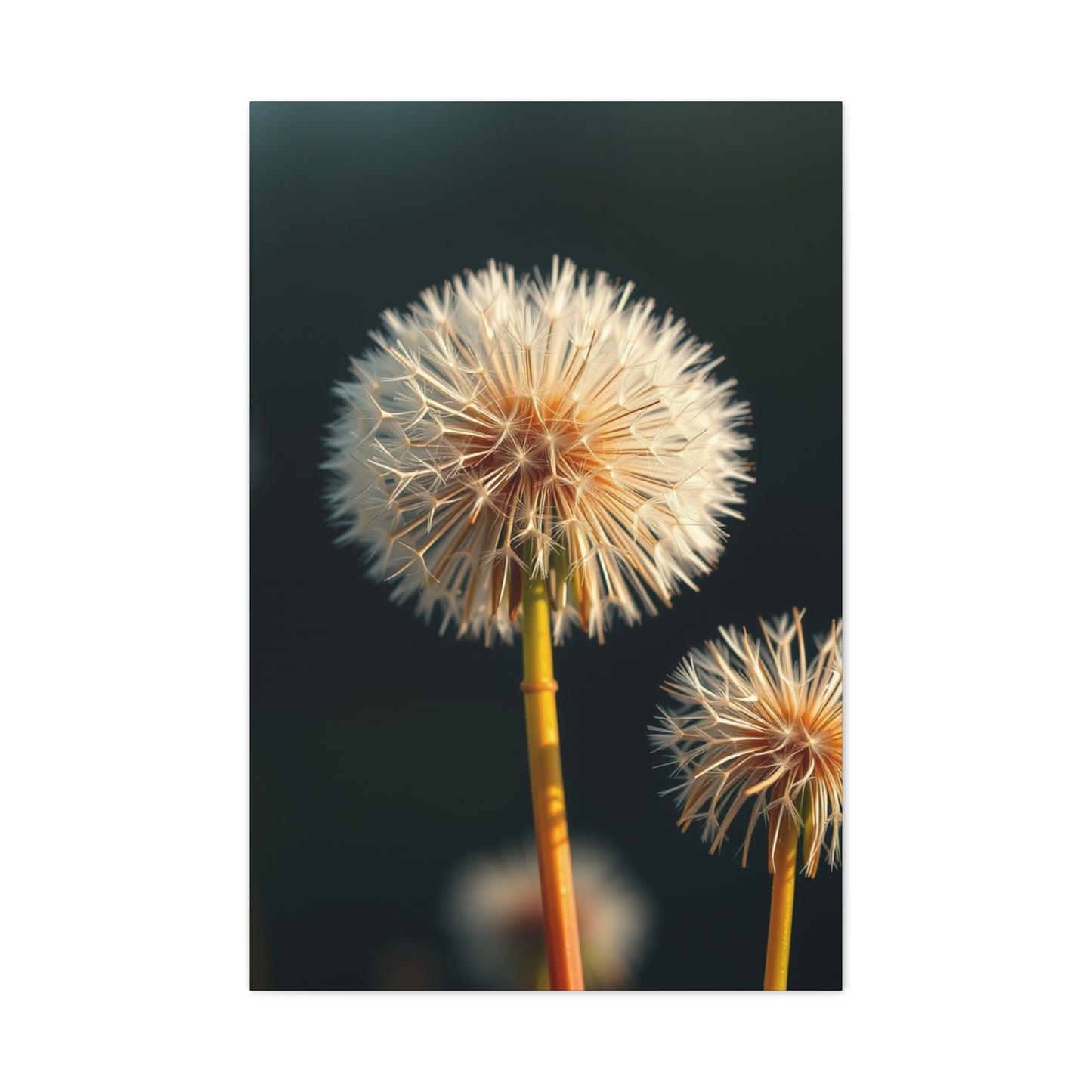 Supreme Dandelion Flower Art Collection Wall Art & Canvas Print
