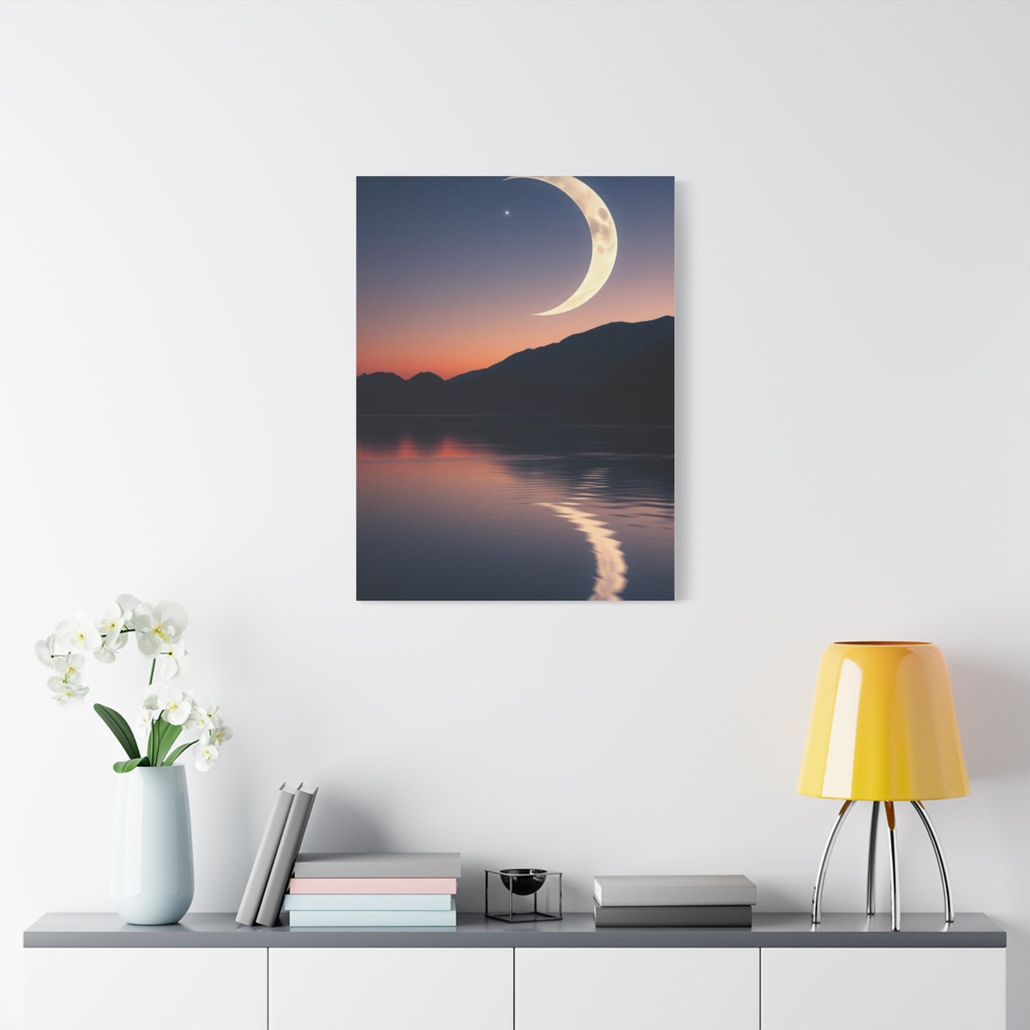 Supreme Crescent Moon Art Collection Wall Art & Canvas Print