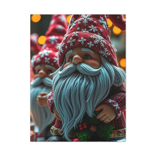 Masterpiece Christmas Gnome Art Vision Wall Art & Canvas Print