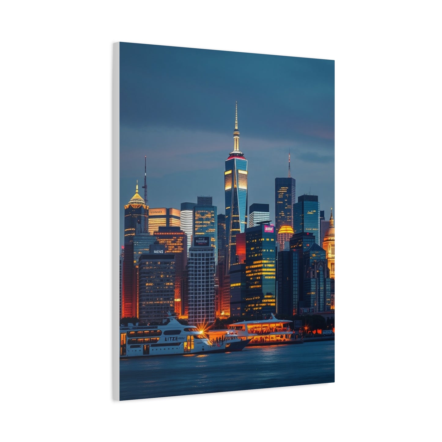 Supreme City Skylines Art Collection Wall Art & Canvas Print