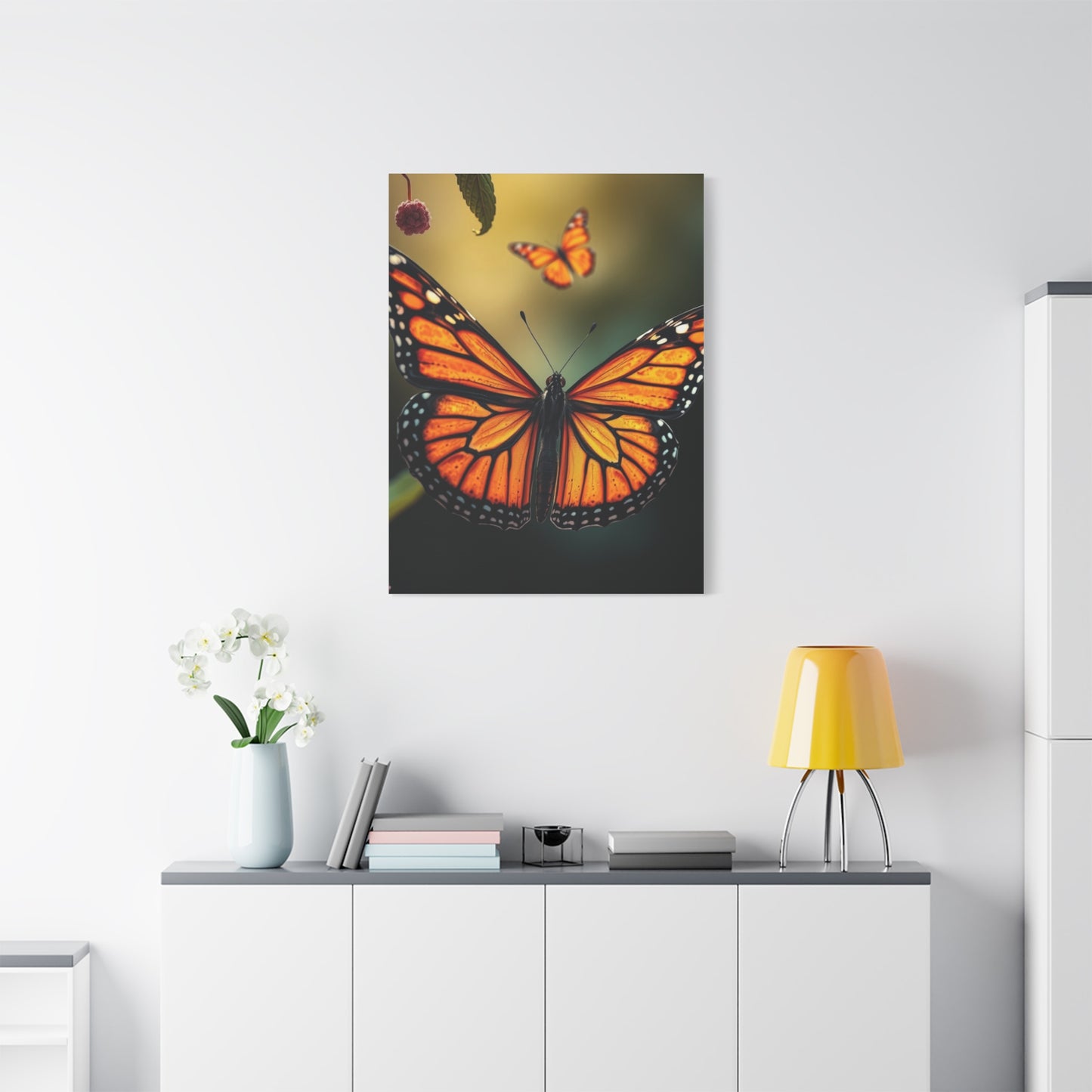 Monarch Butterflies Art Refined Canvas Wall Art & Canvas Print