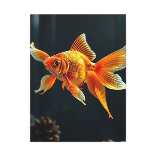 Elite Goldfish Art Vision Wall Art & Canvas Print