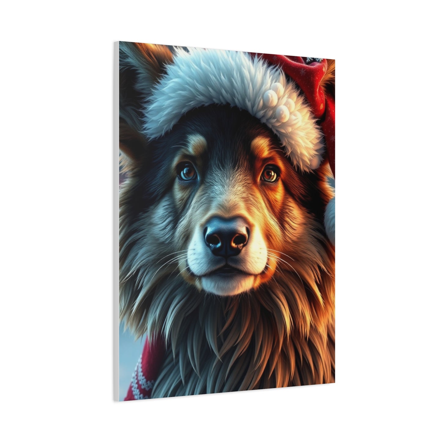 Masterpiece Christmas Animal Art Vision Wall Art & Canvas Print