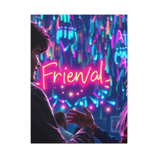 Masterpiece Friendship Art Vision Wall Art & Canvas Print