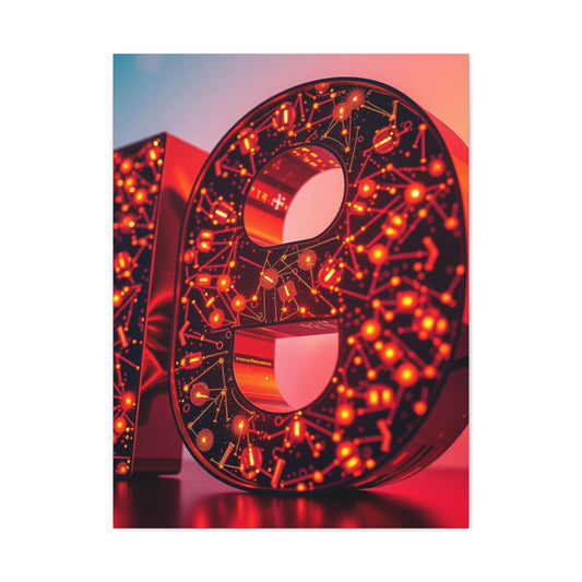 Supreme Numbers Art Collection Wall Art & Canvas Print