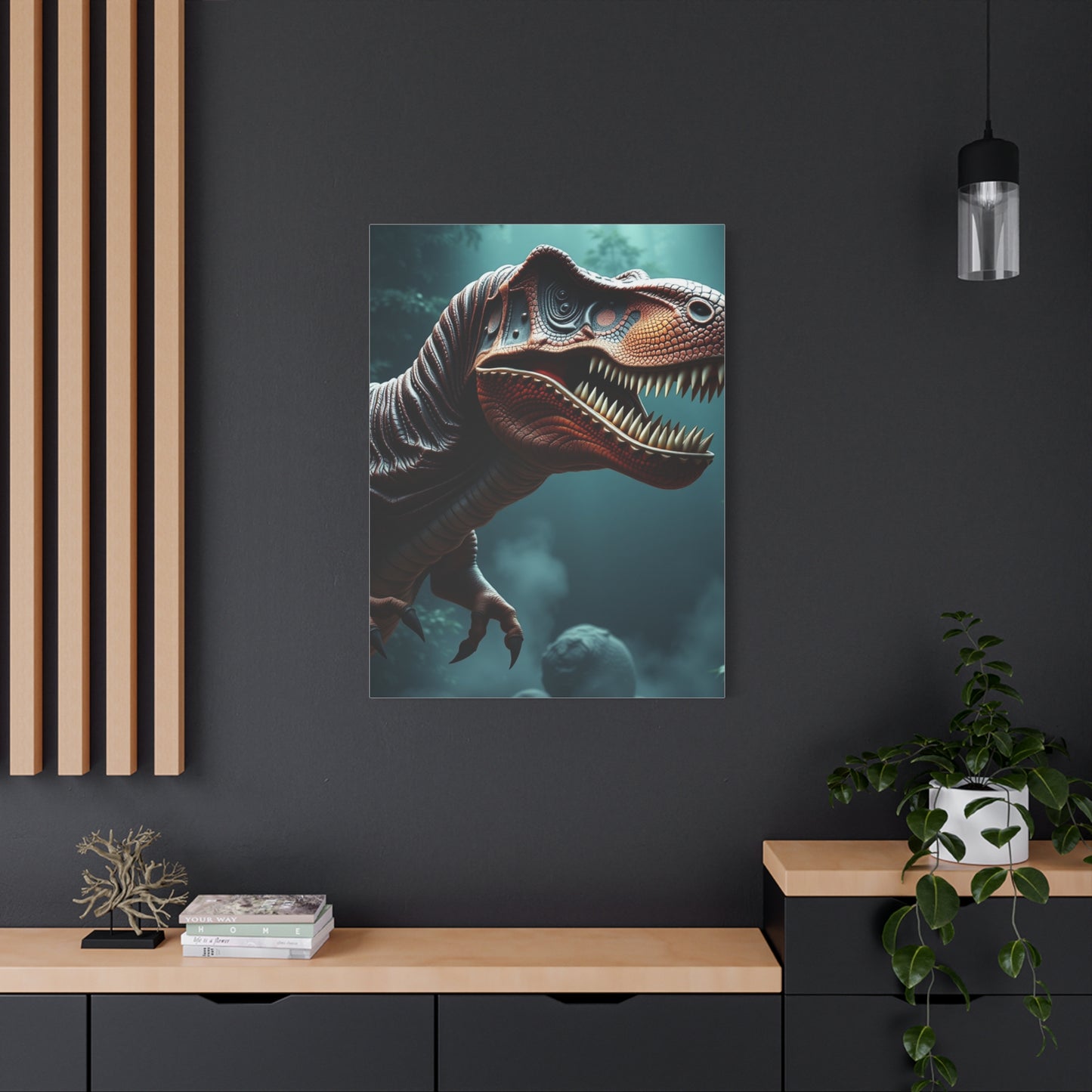 Jurassic Park Art Refined Canvas Wall Art & Canvas Print